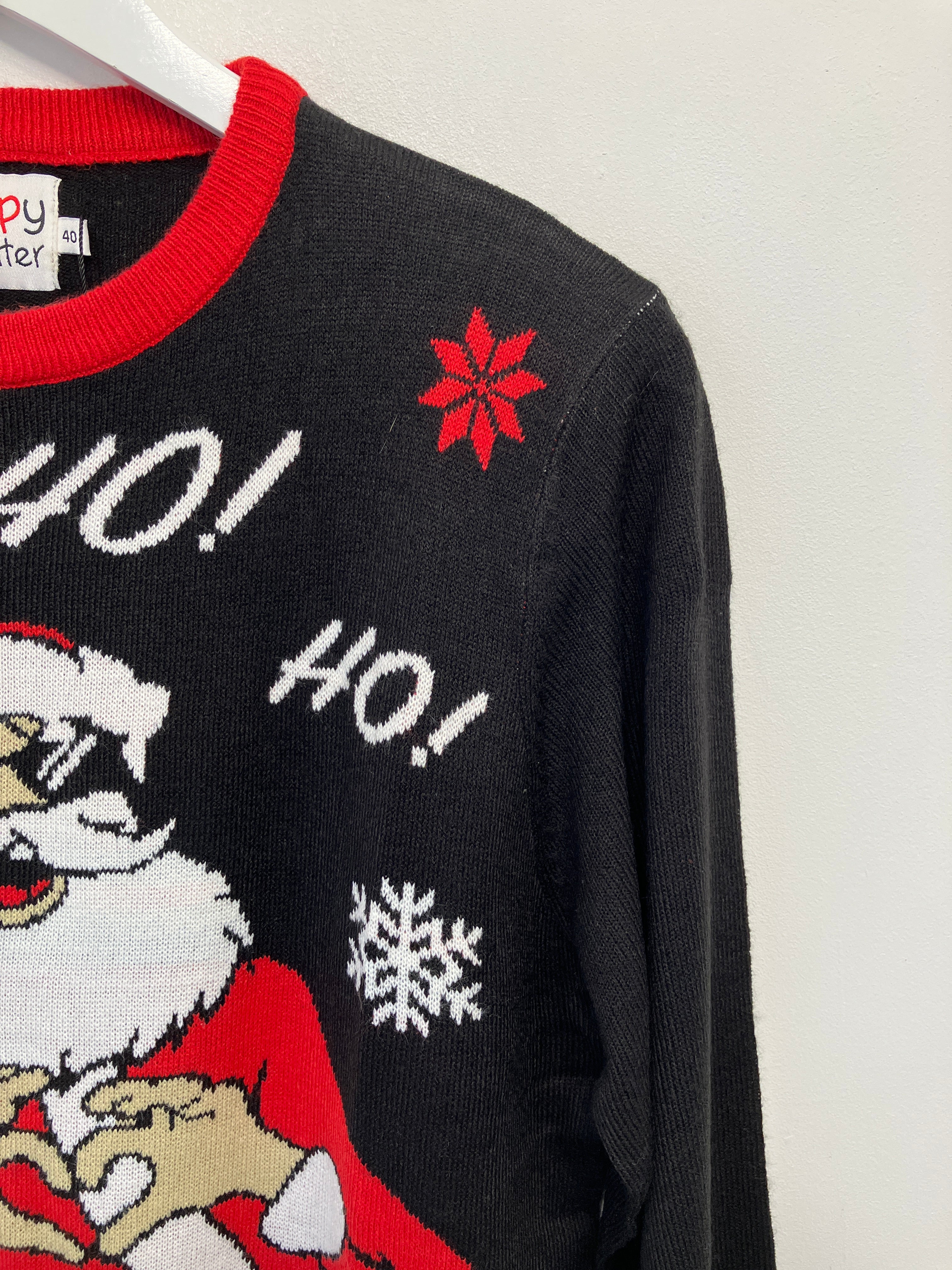 Happy Sweater Bluse